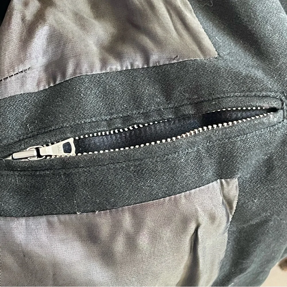 A.P.C Forest Green Bomber Jacket Size XS - Picture 8 of 9